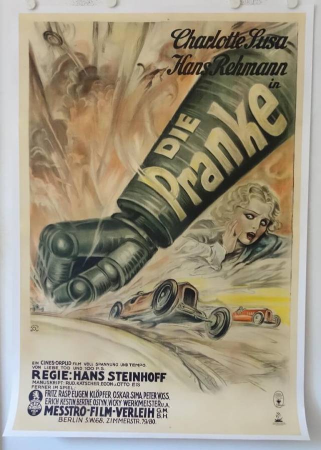 The Claw original release german movie poster